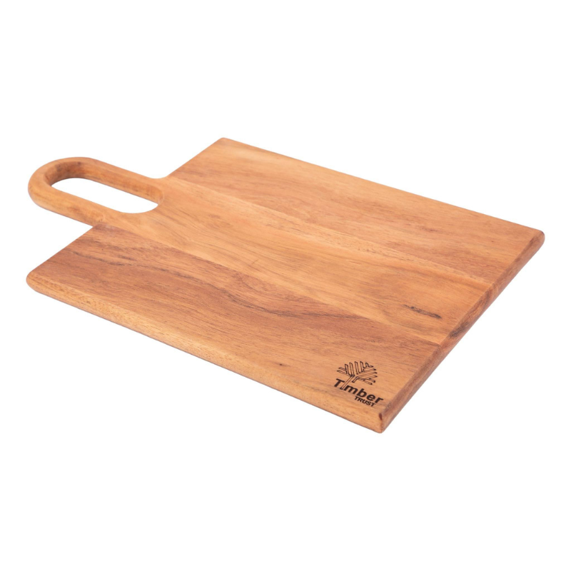 Rectangular Wooden Chopping Board with Handle
