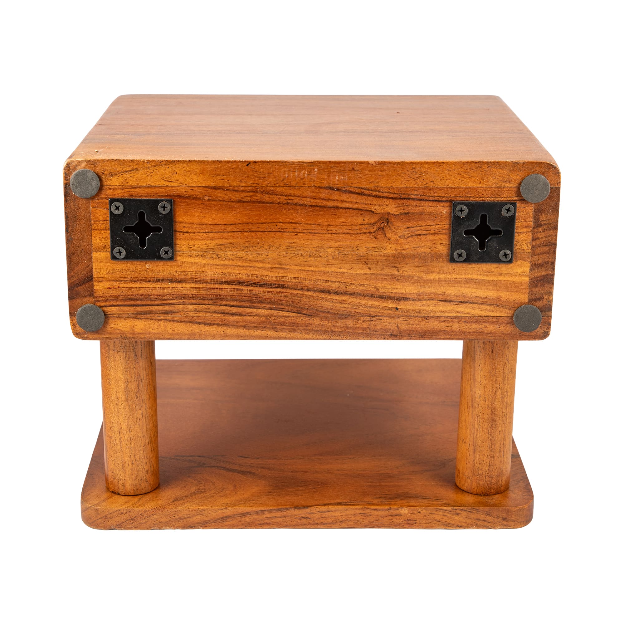 ACACIA WOOD WALL MOUNT BED SIDE TABLE