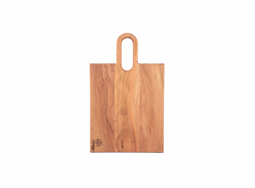 Rectangular Wooden Chopping Board with Handle