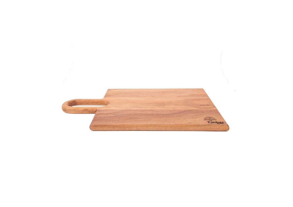Rectangular Wooden Chopping Board with Handle