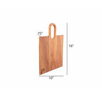 Rectangular Wooden Chopping Board with Handle