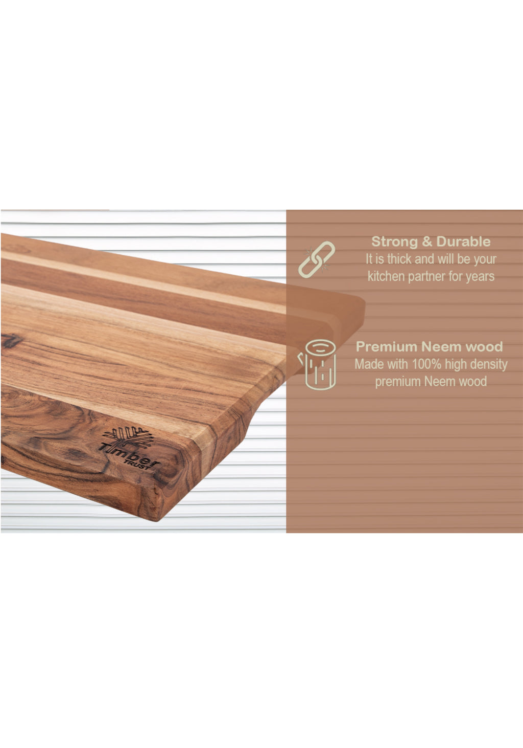 Rectangular Wooden Chopping Board