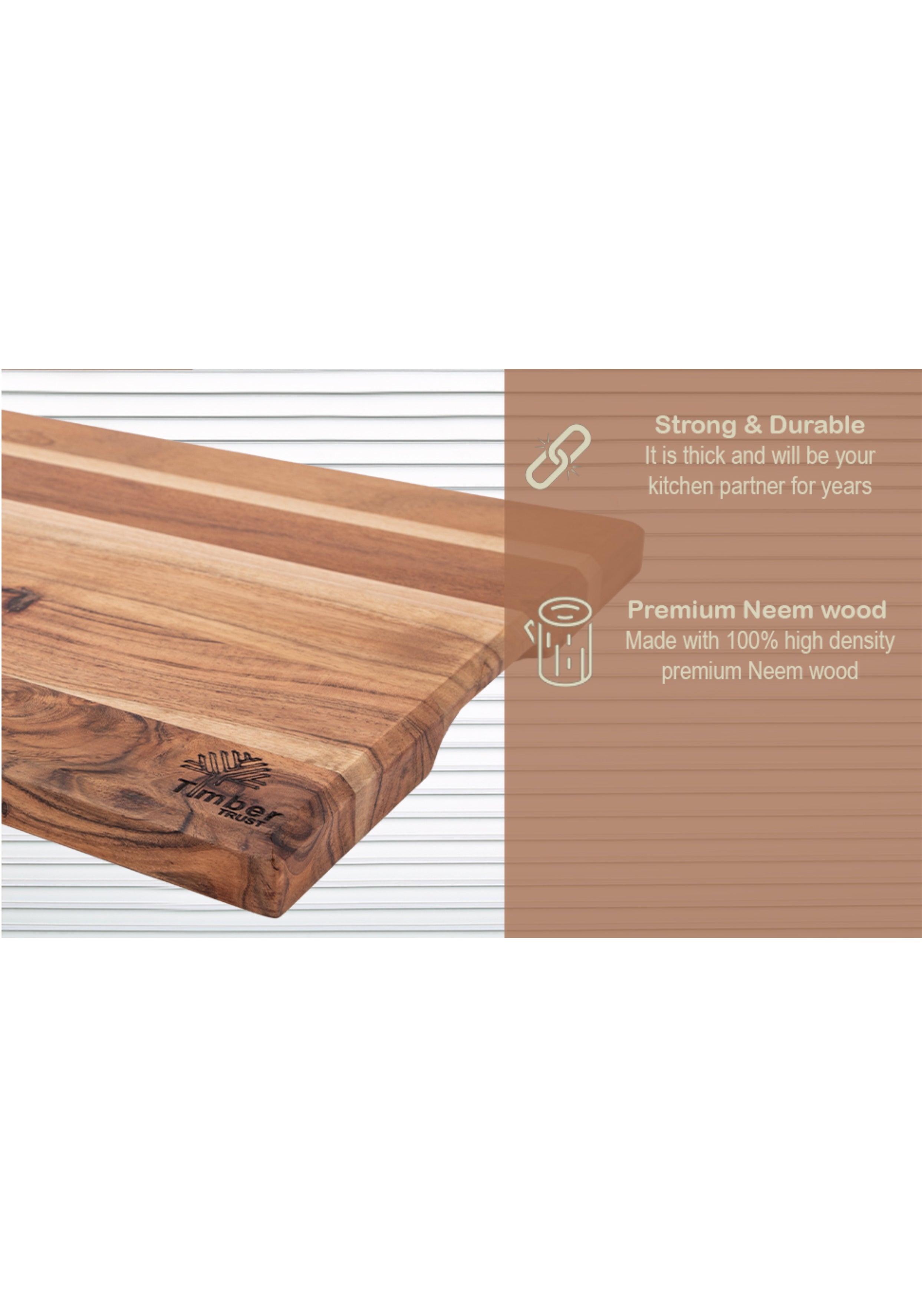 Rectangular Wooden Chopping Board