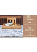 Mango Wood Serving Tray with Handles