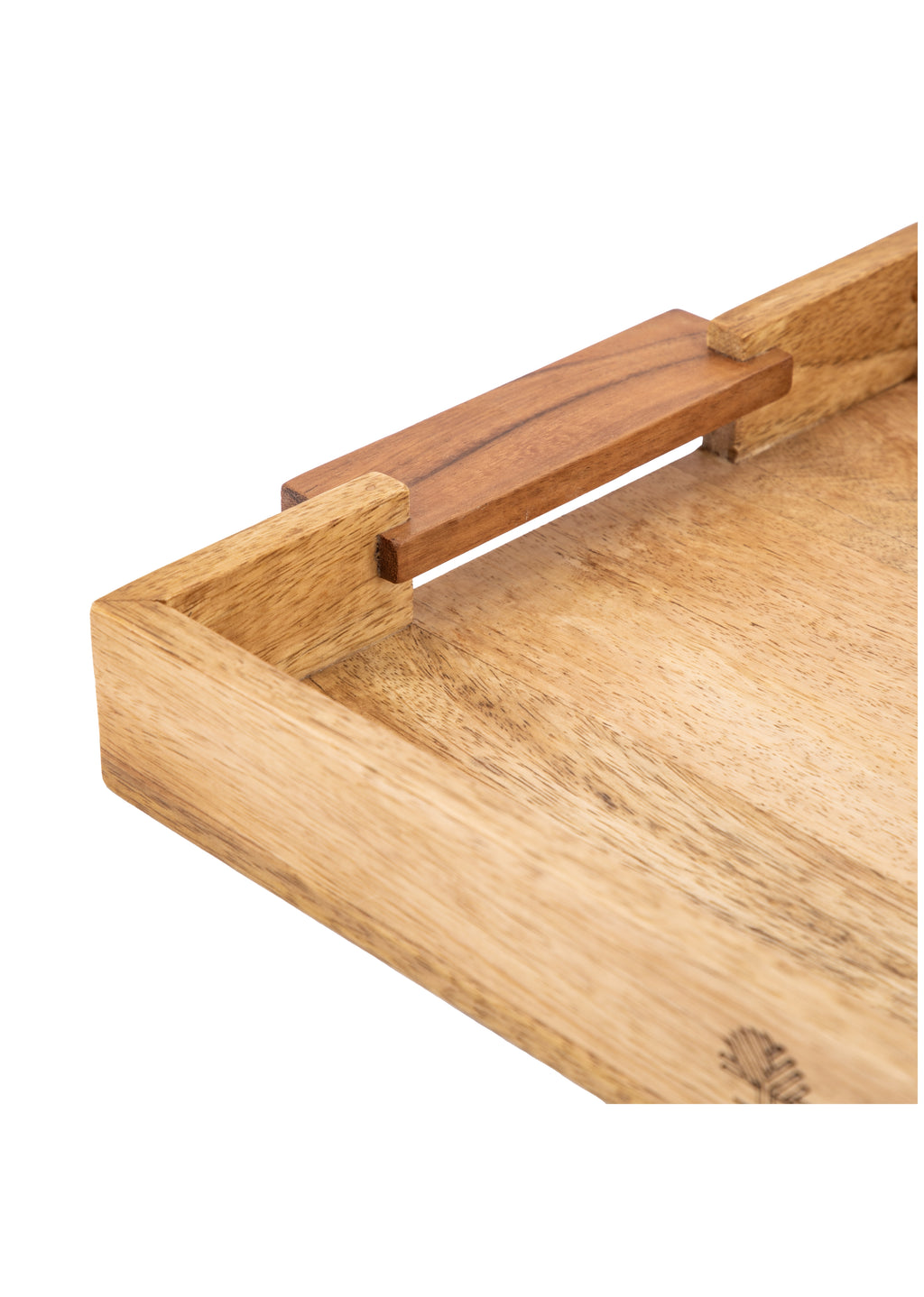 Mango Wood Serving Tray with Handles