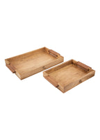 Mango Wood Serving Tray with Handles