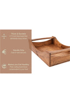 Timber Trust Solid Wood Serving Tray