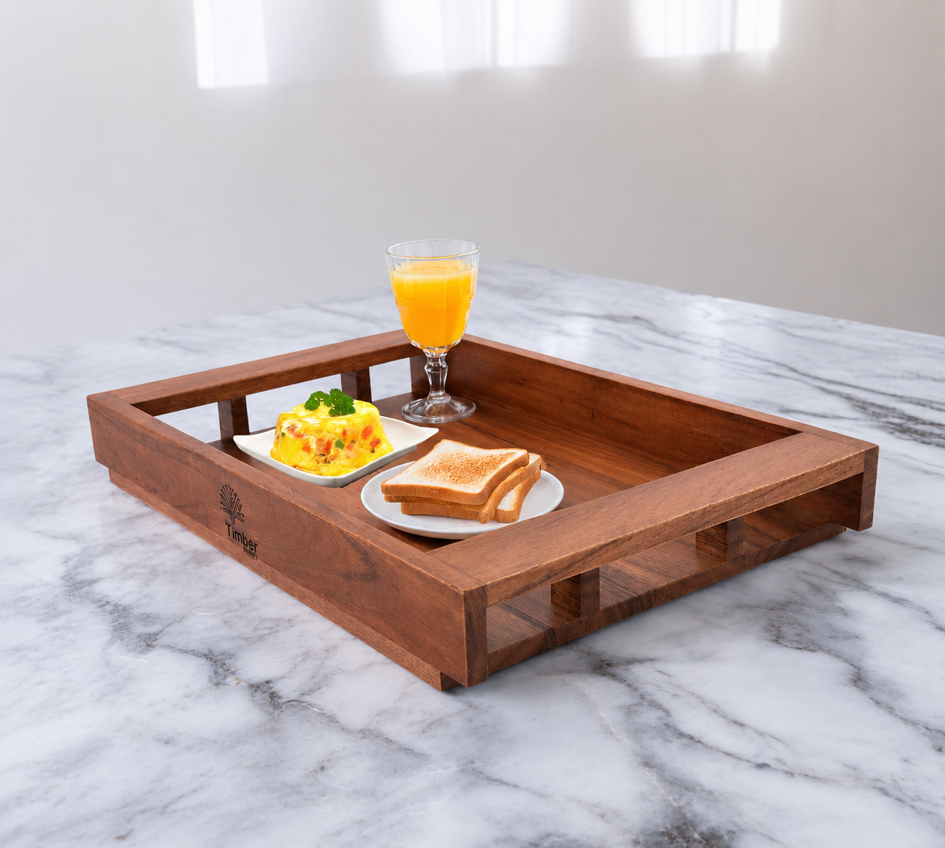 Timber Trust Acacia Wood Serving Tray