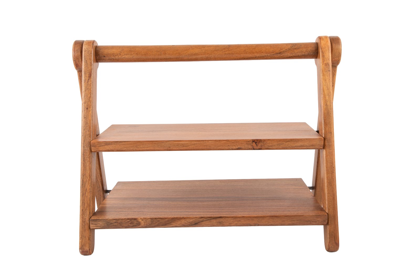 Timber Trust Acacia Wood Foldable Kitchen Rack