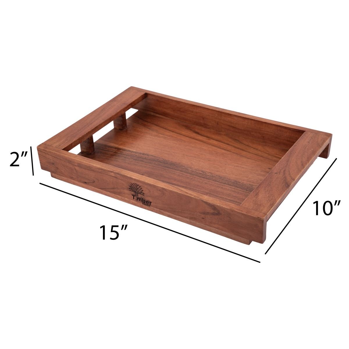 Timber Trust Acacia Wood Serving Tray