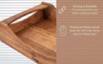 Timber Trust Solid Wood Serving Tray