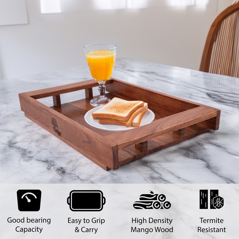 Timber Trust Wooden Serving Tray